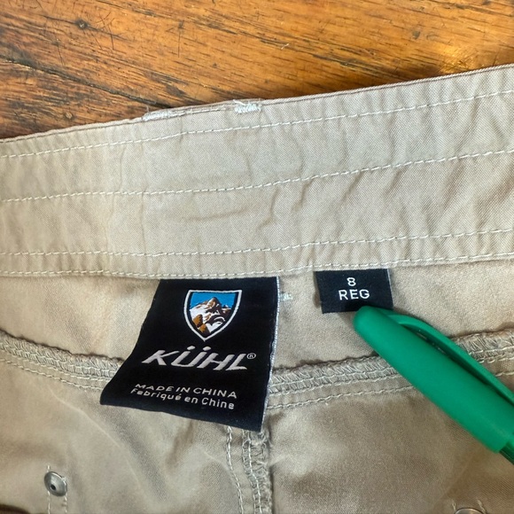 Kuhl Vintage Patina Dye Pants Women’s Size 8R Tan 27” Inseam - Picture 7 of 10